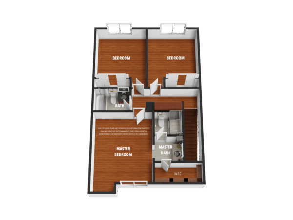 3D Floor Plan-Second 1
