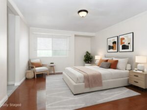 Master Bedroom-Virtually Staged